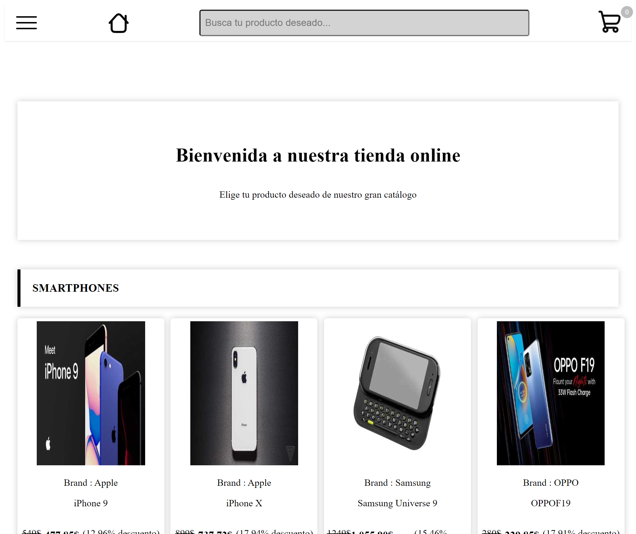 Fake Ecommerce